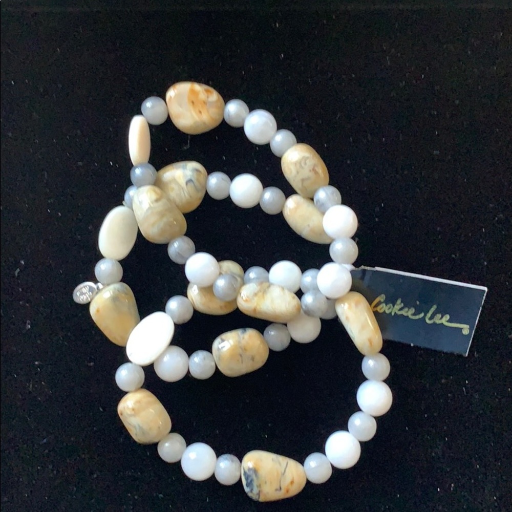 Cookie Lee 3 strand bracelets